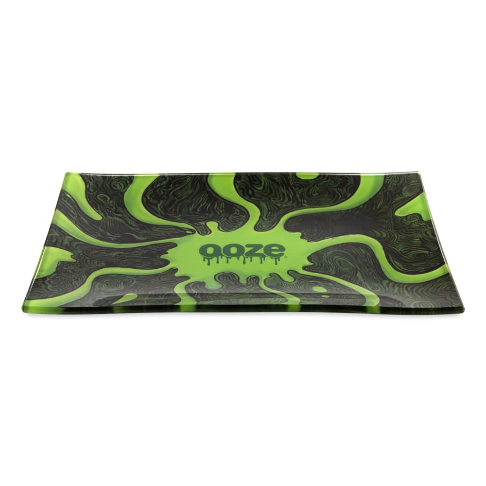 Ooze Rolling Tray - Shatter Resistant Glass - Abyss