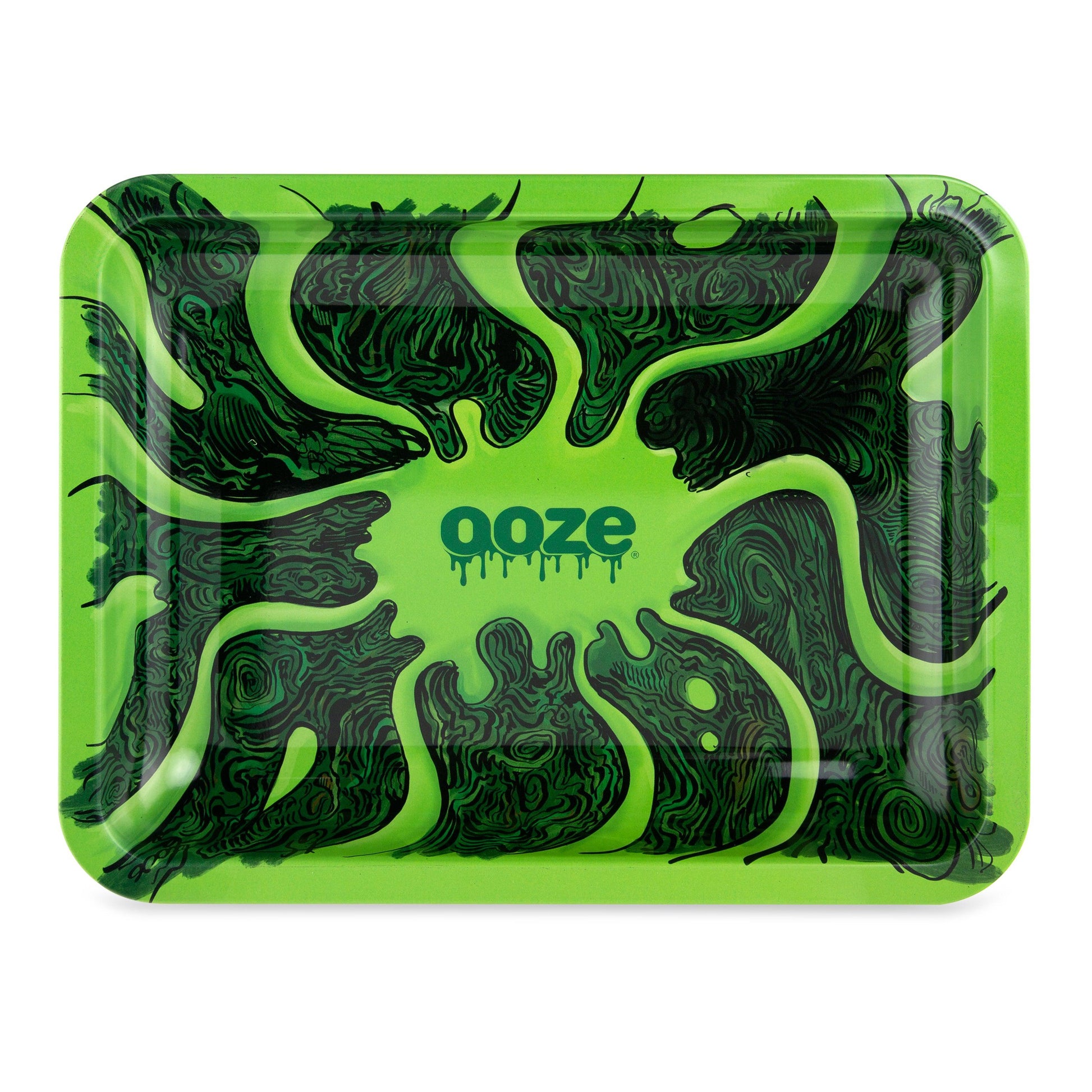 Ooze Rolling Tray - Metal - Abyss