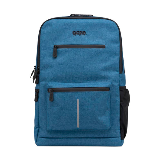 The surf blue Ooze Traveler smell proof backpack