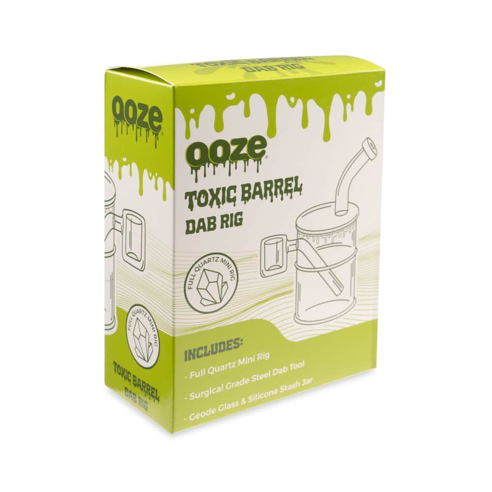 Ooze Quartz Mini Rig - Toxic Barrel