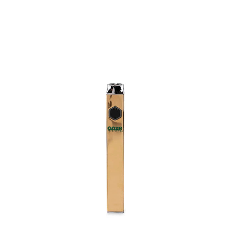 Front view of Quad Gold Square Vape