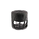 Ooze Prizm Black Silicone-Wrapped Glass Stash Jar