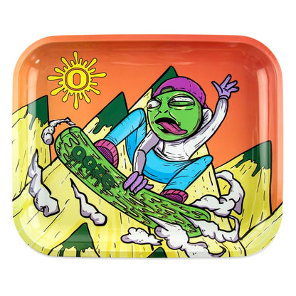 Ooze Rolling Tray - Metal - Slime Carver