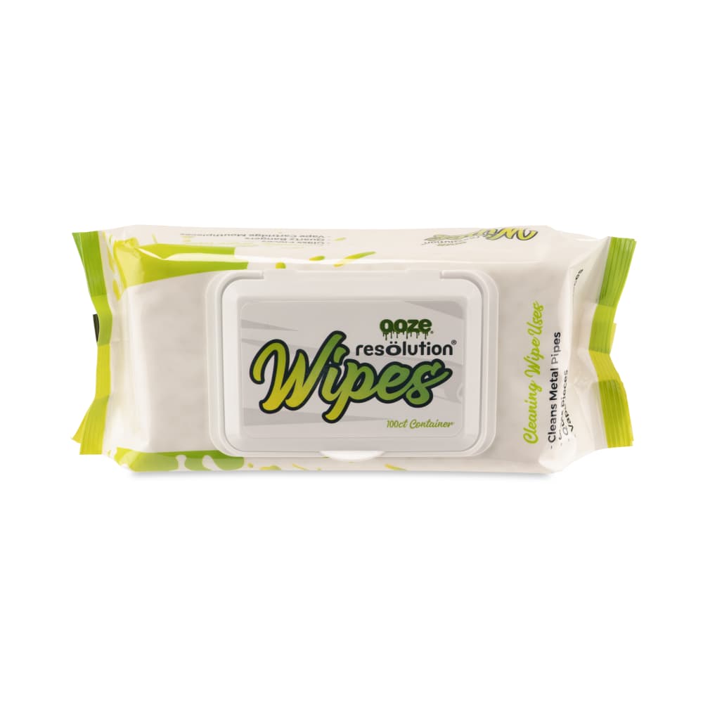 Ooze Resolution Glass Cleaning Res Wipes - 100Ct