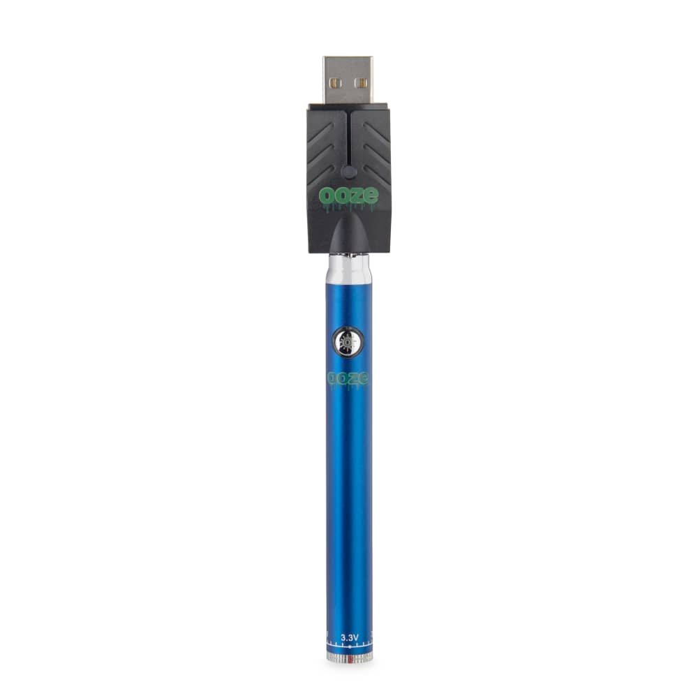 Ooze Twist Slim Pen - 320 mAh Flex Temp Battery - Sapphire Blue Ooze Twist Slim Pen - 320 mAh Flex Temp Battery - Sapphire Blue