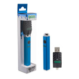 Box with Quad Blue Square Vape inside and outside with 510-USB charger