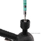 Ooze Blaster Silicone Glass 4-In-1 Hybrid Water Pipe And Nectar Collector - Shimmer Black