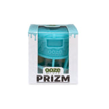 Ooze Prizm Aqua Teal Silicone-Wrapped Glass Stash Jar