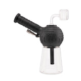 Ooze Blaster Silicone Glass 4-In-1 Hybrid Water Pipe And Nectar Collector - Shimmer Black