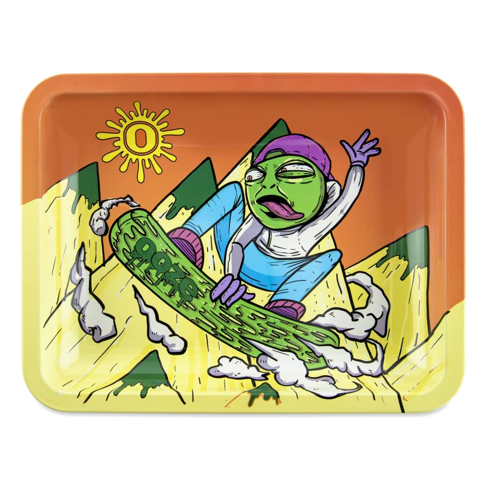 Ooze Rolling Tray - Metal - Slime Carver