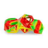 Geode Silicone & Glass Container - Rasta