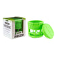 Ooze Prizm Green Silicone-Wrapped Glass Stash Jar
