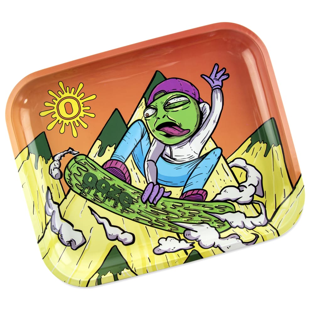 Ooze Rolling Tray - Metal - Slime Carver