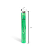 Slim Clear Series Transparent 510 Vape Battery – Slime Green