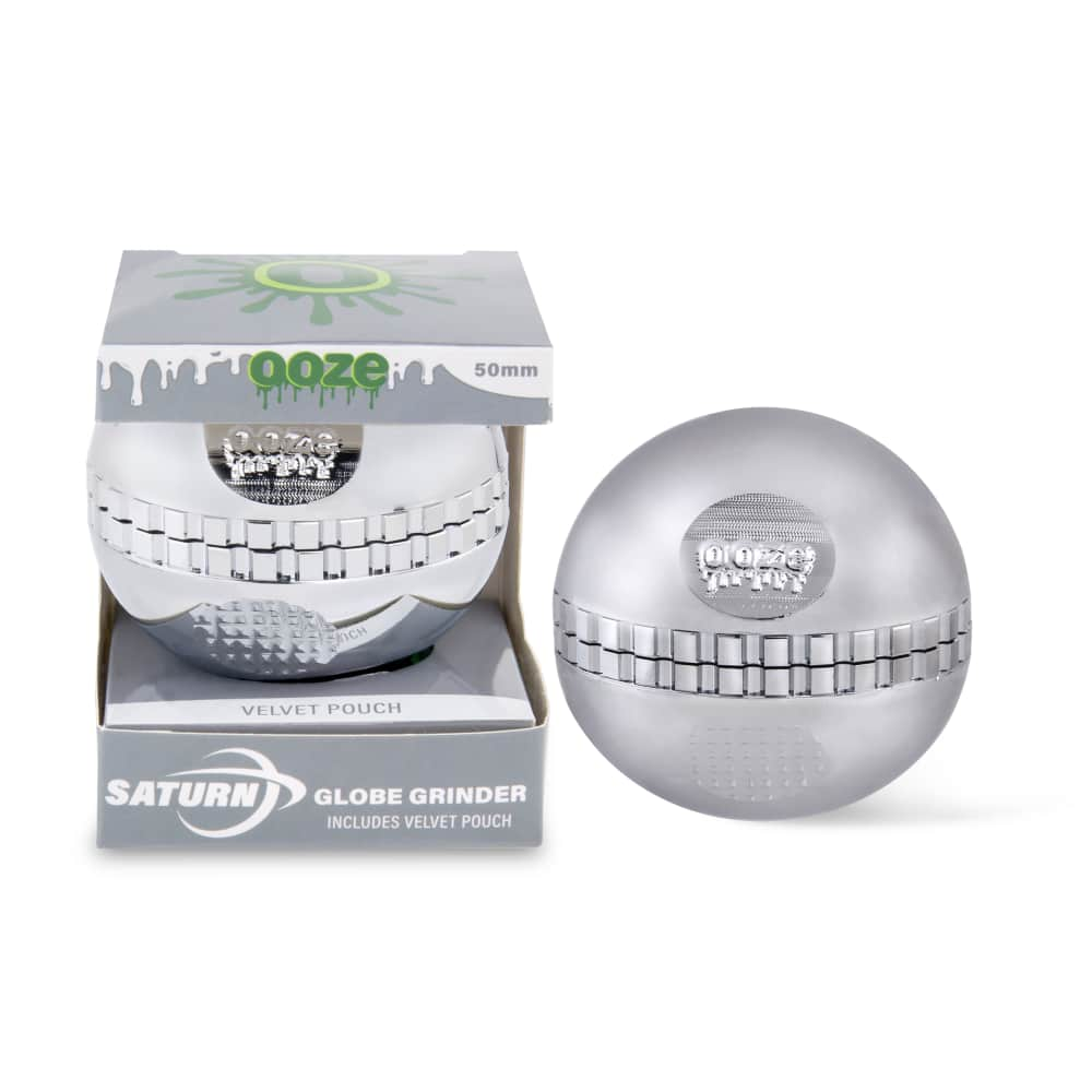 Ooze Saturn Grinder - Chrome