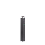 Left side view of Quad Black Box Vape