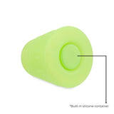 Ooze Blaster Silicone Glass 4-In-1 Hybrid Water Pipe And Nectar Collector - Green Glow