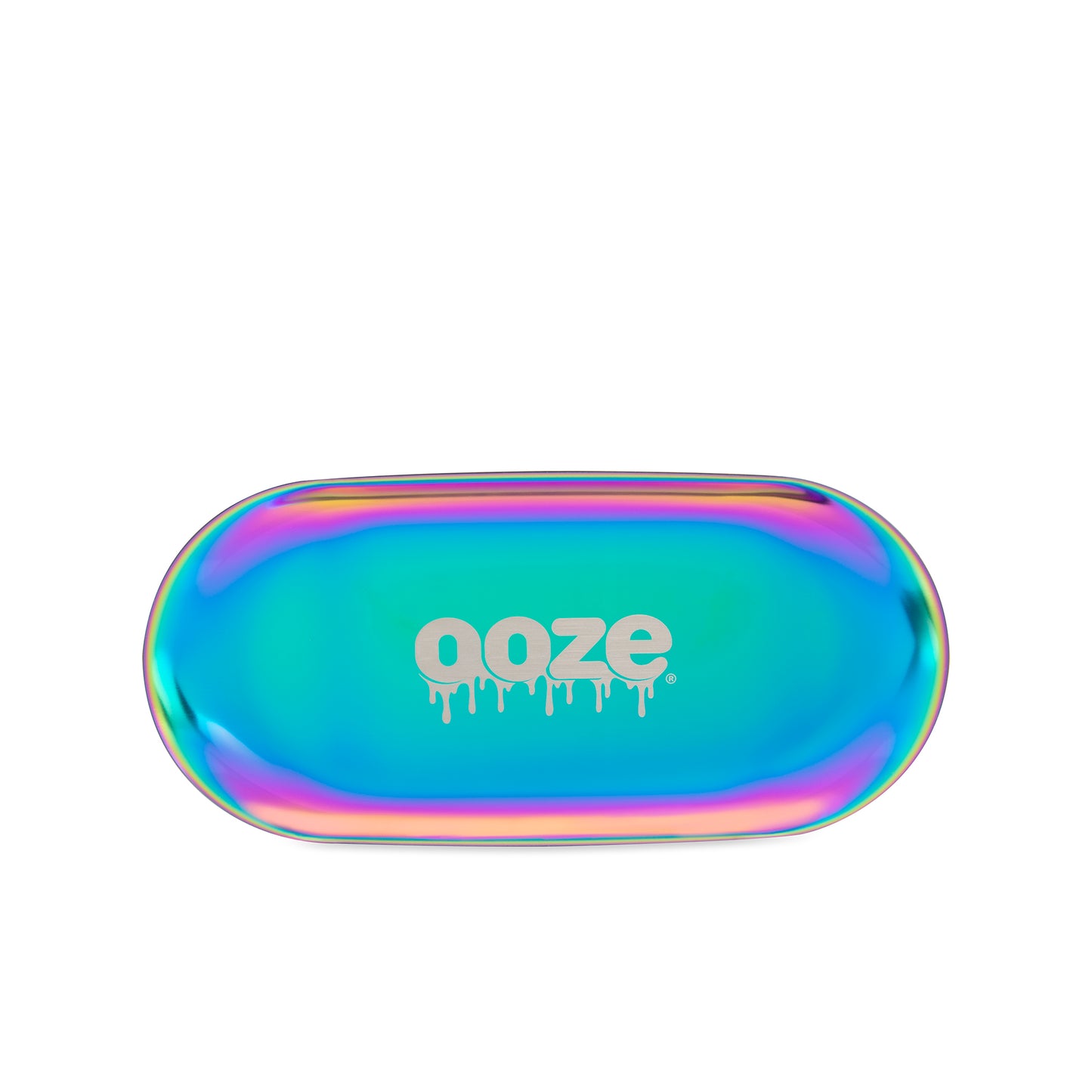 Ooze Rolling Tray - Metal - Aura Rainbow