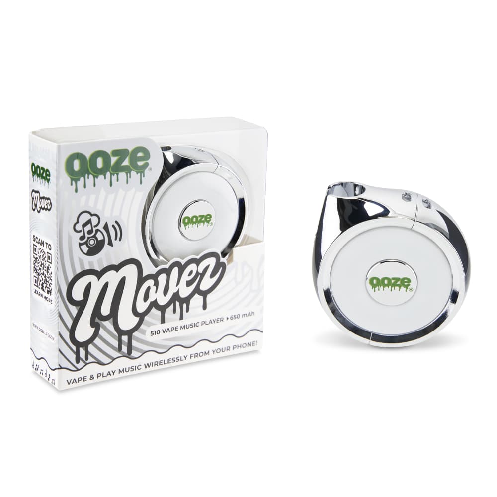 Ooze Movez Wireless Speaker 510 Vape Battery - Cosmic Chrome