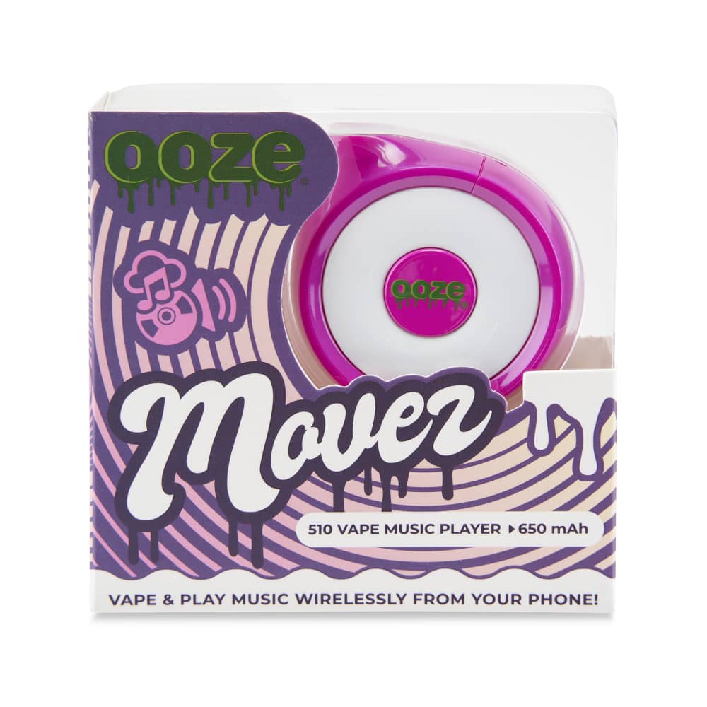 Ooze Movez Wireless Speaker 510 Vape Battery - Ultra Purple