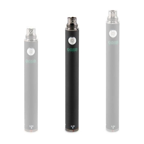 Ooze Twist Vape Pen 510 Thread Adjustable Voltage Battery - Black