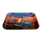Ooze Rolling Tray - Metal - Space Race