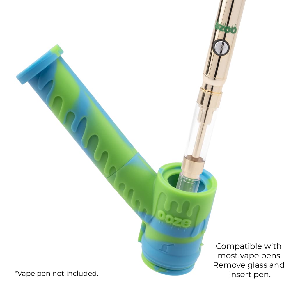 Ooze Mojo Silicone Water Pipe & Nectar Collector - Spring Rain