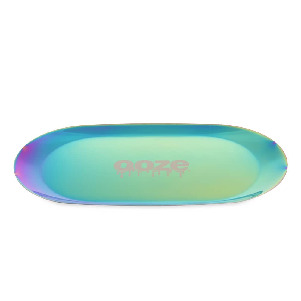 Ooze Rolling Tray - Metal - Aura Rainbow