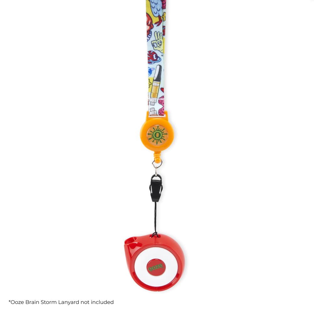 Ooze Movez Wireless Speaker 510 Vape Battery - Ruby Red