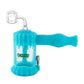 Ooze Clobb Silicone Water Pipe, Dab Rig & Nectar Collector - Aqua Teal