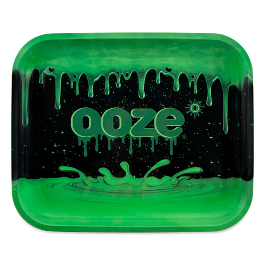 Ooze Rolling Tray - Metal - Ooze Logo