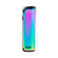A rainbow Ooze Novex stands upright and empty