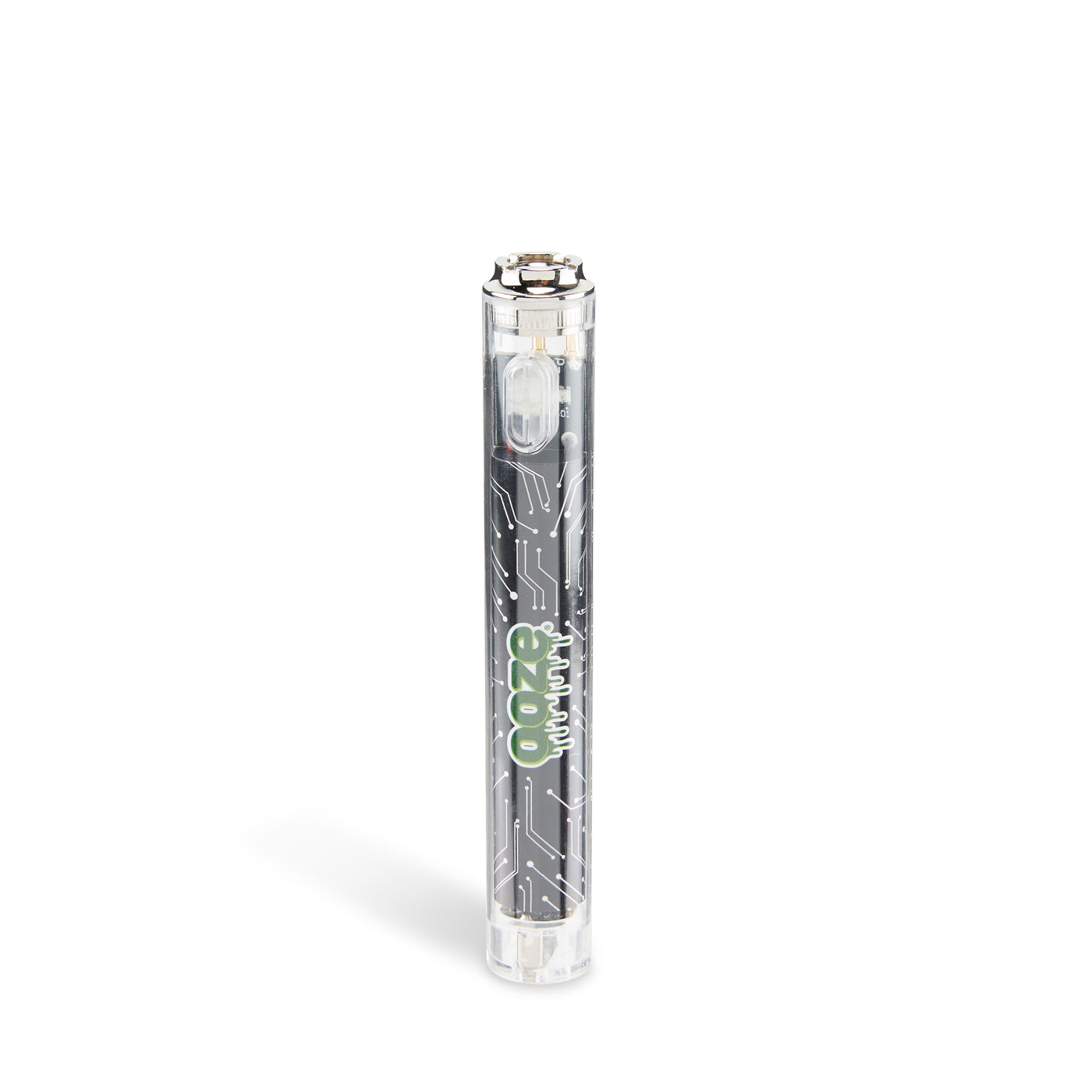 Slim Clear Series Transparent 510 Vape Battery – Panther Black