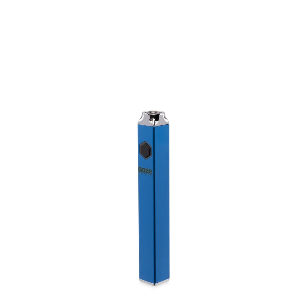 Ooze Sapphire Blue Quad 510 Thread 500 Mah Square Vape Pen Battery + Usb Charger