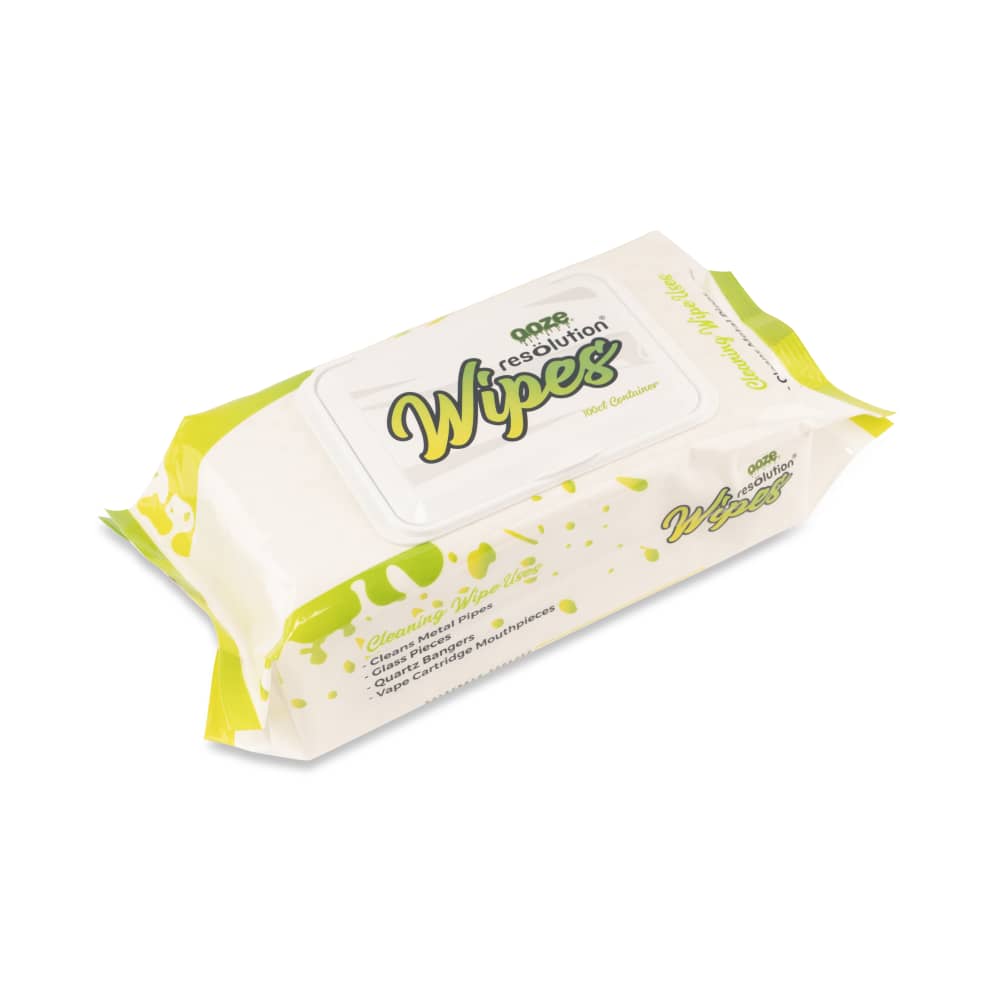 Ooze Resolution Glass Cleaning Res Wipes - 100Ct