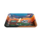 Ooze Rolling Tray - Metal - Space Race