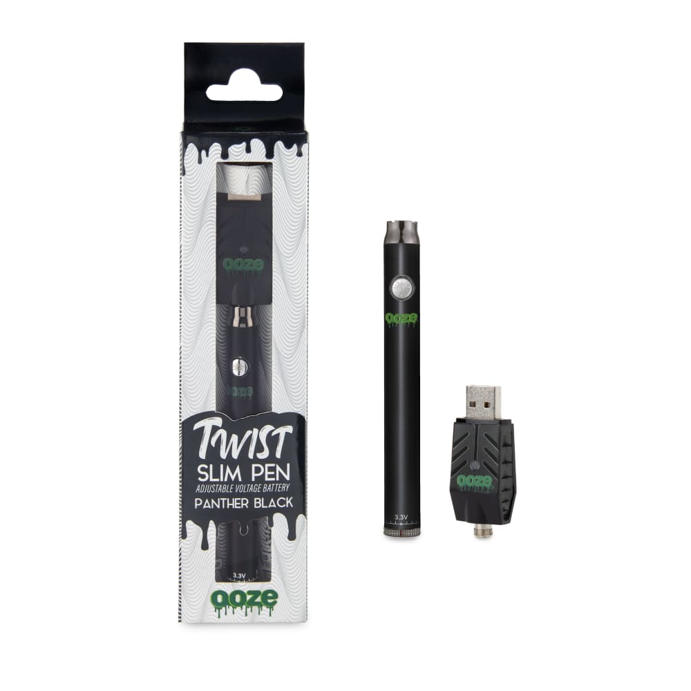 Twist Slim Pen Battery + Smart Usb - Panther Black