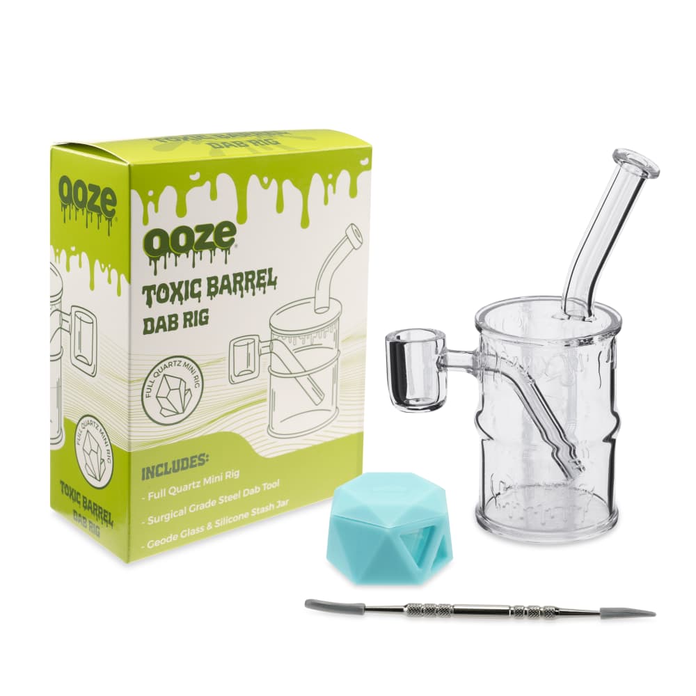 Ooze Quartz Mini Rig - Toxic Barrel