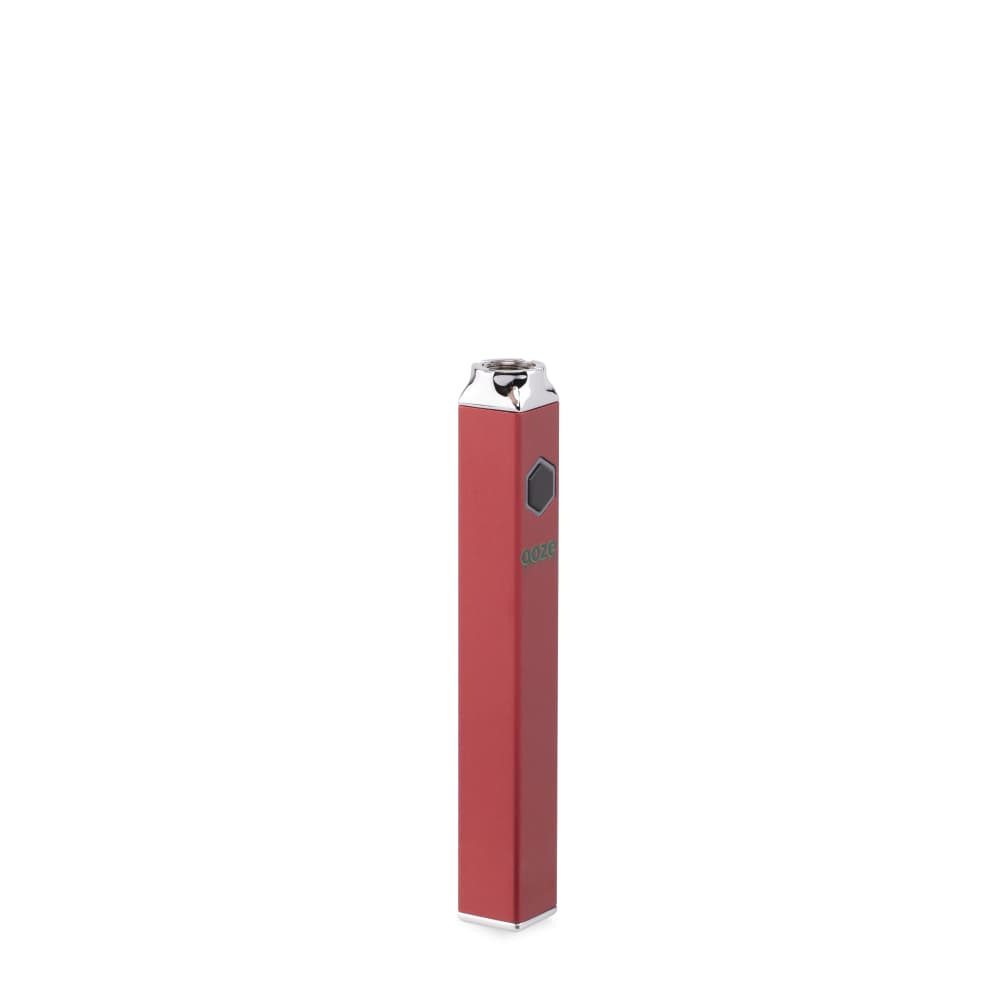 Ooze Ruby Red Quad 510 Thread 500 Mah Square Vape Pen Battery + Usb Charger