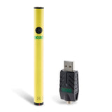 Ooze Twist Slim Pen 2.0 510 Thread Vaporizer Battery – Mellow Yellow