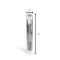 Slim Clear Series Transparent 510 Vape Battery – Panther Black