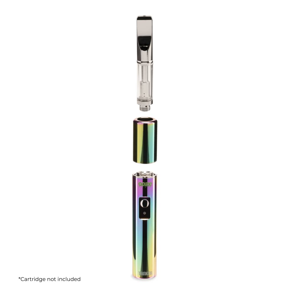 Ooze Tanker - 650 mAh Flex Temp Vape Battery - Rainbow Ooze Tanker - 650 mAh Flex Temp Vape Battery - Rainbow