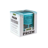 Ooze Prizm Aqua Teal Silicone-Wrapped Glass Stash Jar