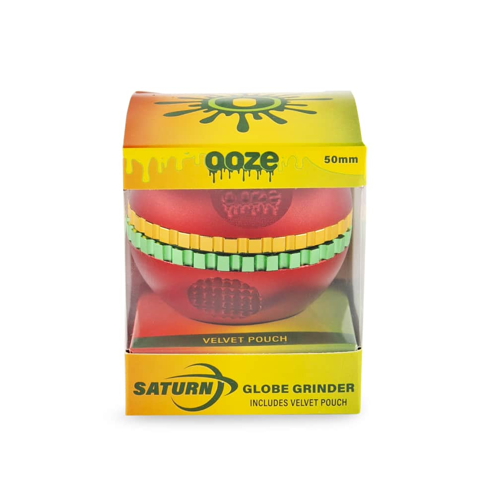 Ooze Saturn Grinder - Red